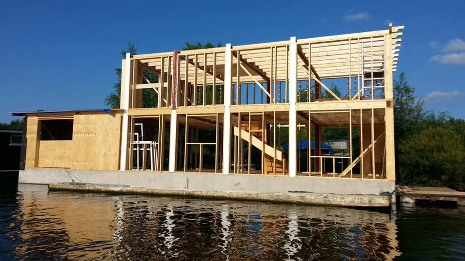 Constructie in uitvoering
