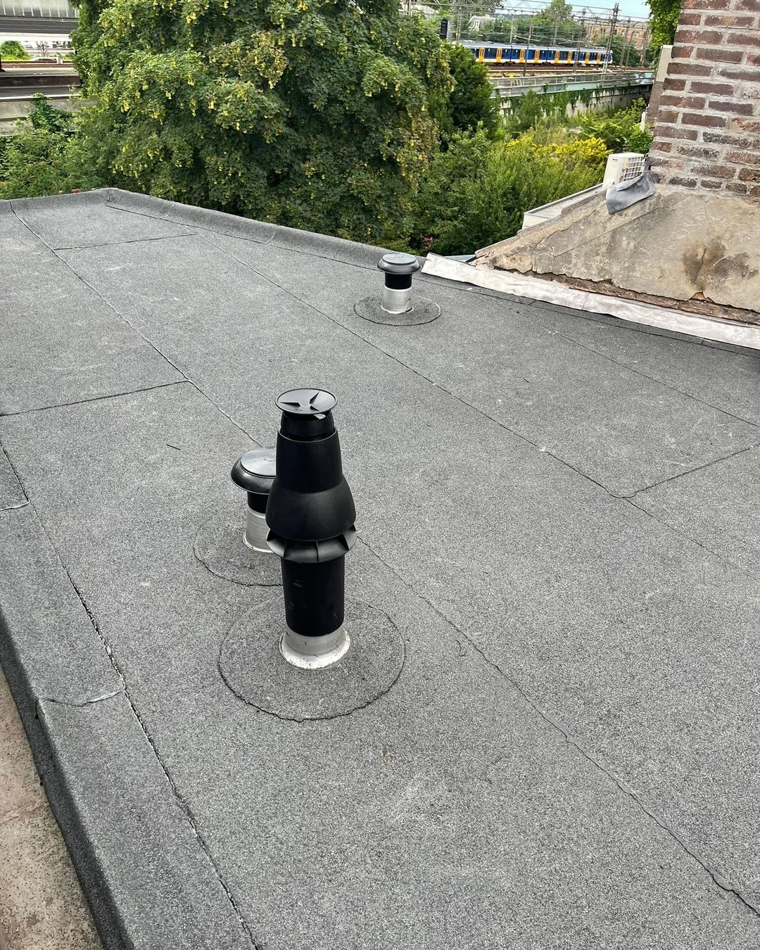 Daklekkage en dakreparatie